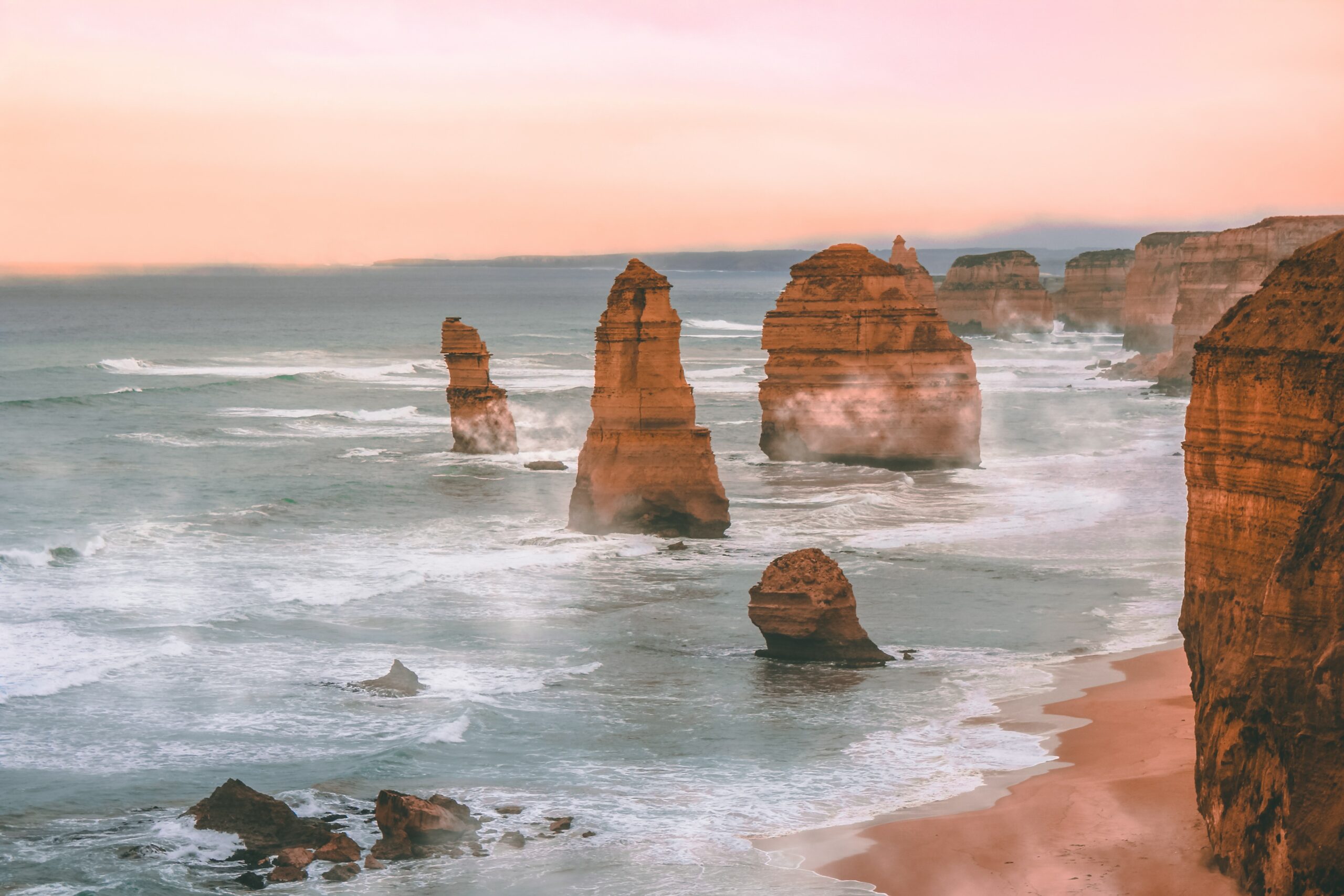 12 Apostles on the Great Ocean Road near Seacroft Estate